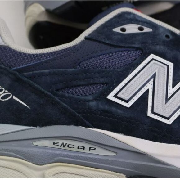 New Balance 990v3 Men's Shoes M990NB3 Size US 10.5 Made in USA Navy Denim MiUSA - Picture 13 of 16